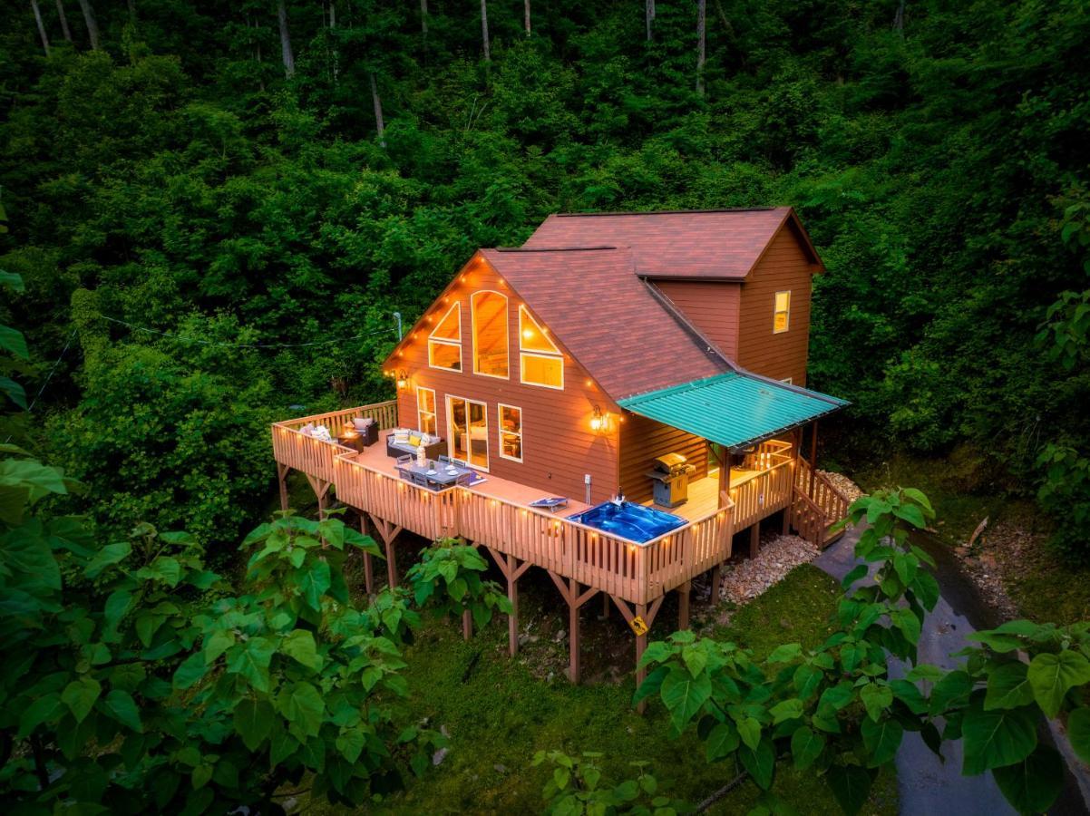 Mountainside - New Luxury Cabin-Fire Table-Hot Tub-3 Pools-Ps5-Bears Гатлінбург Екстер'єр фото